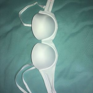 Pink multi-wear push up bra